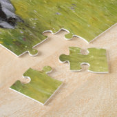 Holstein Dairy Cow: Oliepastel Legpuzzel (Zijkant)