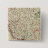 Holstein, Duitsland Vierkante Button 5,1 Cm (Voorkant)