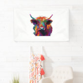 Holstein Friese Koe - Schattigee Koe - Gift voor K Spandoek (Insitu)