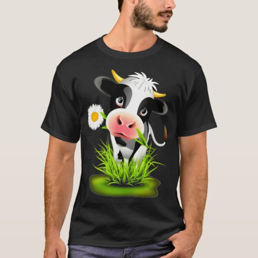 Holstein Friesian bovine Koe - Farmer holstein  T-shirt (Voorkant)