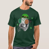 Holstein Friesian Dairy Cow St Patrick's Day T-shirt (Voorkant)
