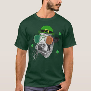 Holstein Friesian Dairy Cow St Patrick's Day T-shirt