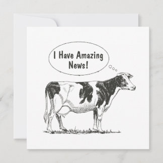 Holstein Gedachte Koe Aanpassen Aankondiging