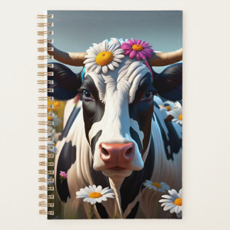 Holstein in een Daisy Field Planner