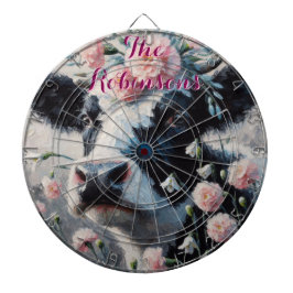 Holstein Koe Anjers Boerderij gepersonaliseerd Dartbord