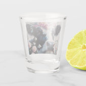 Holstein Koe Anjers Boerderij gepersonaliseerd Shot Glas (Achterkant)