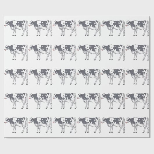 Holstein Koe Cadeaupapier (Vlak)