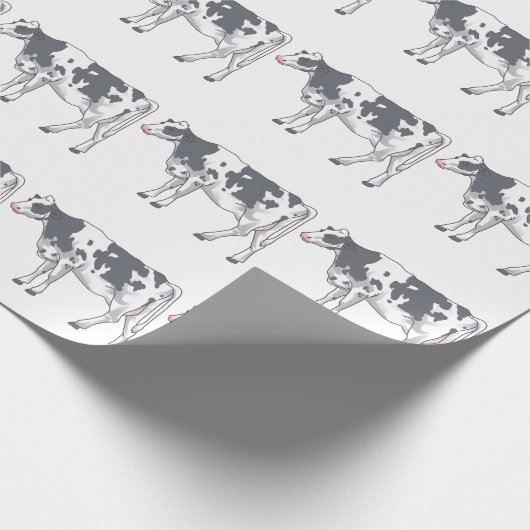 Holstein Koe Cadeaupapier (Hoek)