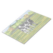 Holstein Koe & Cute Calf in zomerperiode Notitieblok (Schuin)