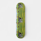 Holstein Koe & Cute Calf Persoonlijk Skateboard (Voorkant)