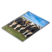 Holstein Koe Dragen van een Cowboy Pet Notitieboek (Linkerzijde)