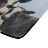 Holstein Koe en Calf Snijplank (Hoek)