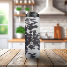 Holstein Koe Faux Leather Natural Kijk