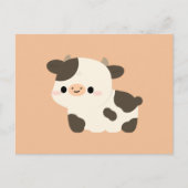 Holstein Koe Feestdagenkaart (Voorkant)