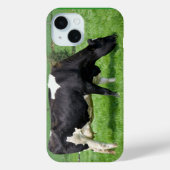 Holstein Koe Grazing in pasta Case-Mate iPhone Case (Achterkant)