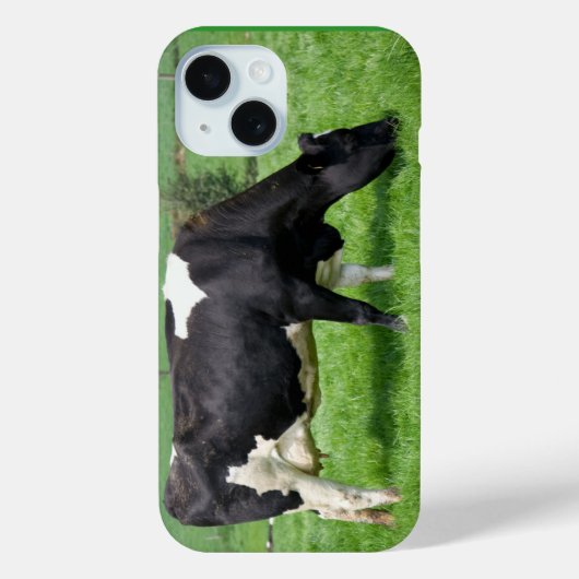 Holstein Koe Grazing in pasta Case-Mate iPhone Case (Achterkant)