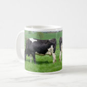 Holstein Koe Grazing Mok (Voorkant links)