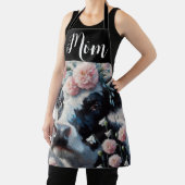 Holstein Koe in Bloemen Boerderij Boerderij Schild Schort (Insitu)