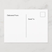 Holstein koe met oude raadsachtergrond briefkaart (Achterkant)