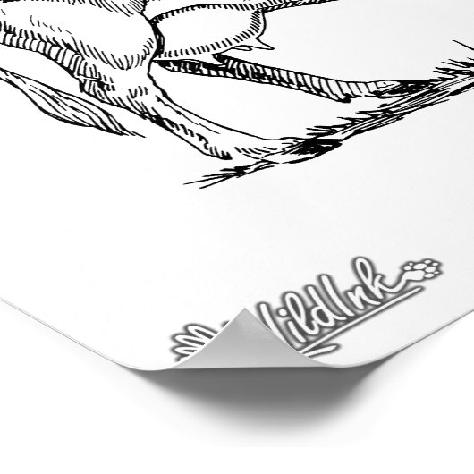 Holstein Koe Poster (Hoek)