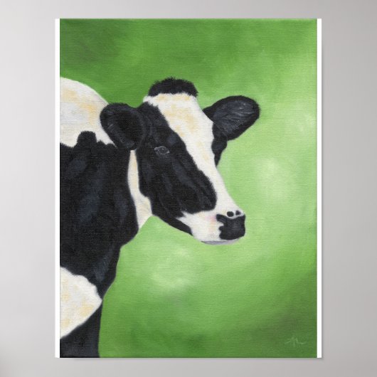 Holstein koe print 11 x 14 inch (Voorkant)