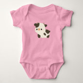Holstein Koe Romper (Voorkant)