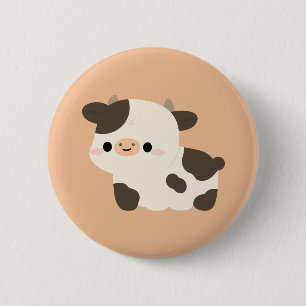 Holstein Koe Ronde Button 5,7 Cm