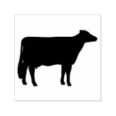 Holstein Koe Silhouette Zelfinktende Stempel (Design)