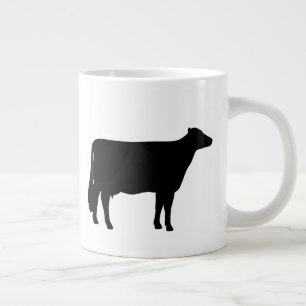 Holstein Koe Silhouetten   Boerderij van het land Grote Koffiekop