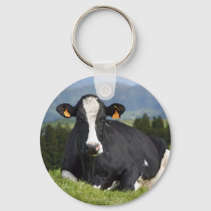 Holstein koe sleutelhanger
