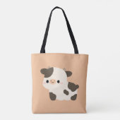 Holstein Koe Tote Bag (Achterkant)