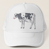 Holstein Koe Trucker Pet (Voorkant)