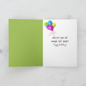 Holstein Koe Verjaardag Humor Kaart (Binnen)