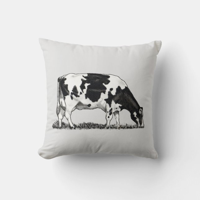 Holstein Melkkoe Kussen (Voorkant)