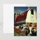  Holstein Milk Koeien op Zuivel Boerderij Business (Voorkant / Achterkant)