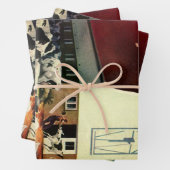  Holstein Milk Koeien op Zuivel Boerderij Business Inpakpapier Vel (In situ)