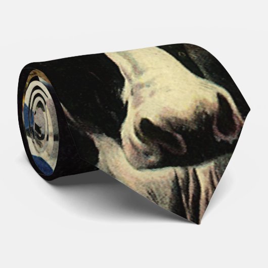  Holstein Milk Koeien op Zuivel Boerderij Business Stropdas (Opgerold)