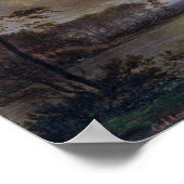 Holstein Zee - Moonlight, 1847 Poster (Hoek)