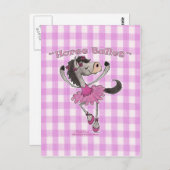 Holsteiner Horse Ballet Briefkaart (Voorkant / Achterkant)