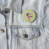 Holsteiner Horse Ballet Ronde Button 5,7 Cm (In situ)