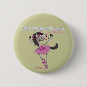 Holsteiner Horse Ballet Ronde Button 5,7 Cm