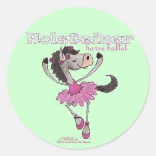 Holsteiner Horse Ballet Ronde Sticker
