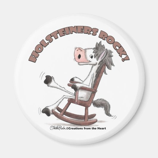 Holsteiners Rock! Magneet (Voorkant)