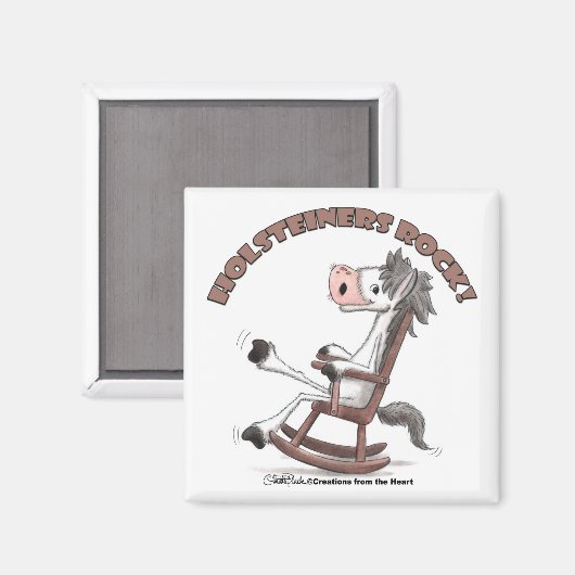 Holsteiners Rock! Magneet (Voorkant / Achterkant)