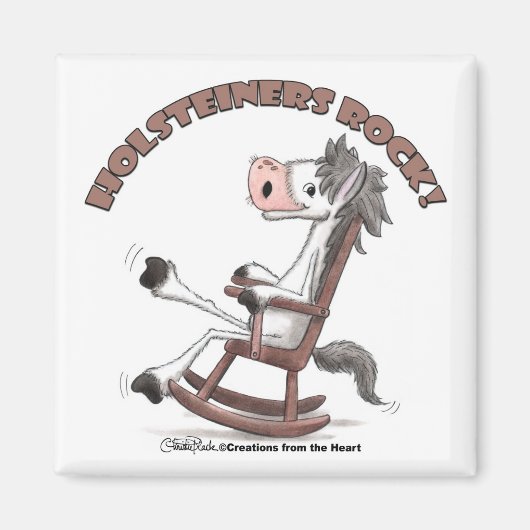 Holsteiners Rock! Magneet (Voorkant)