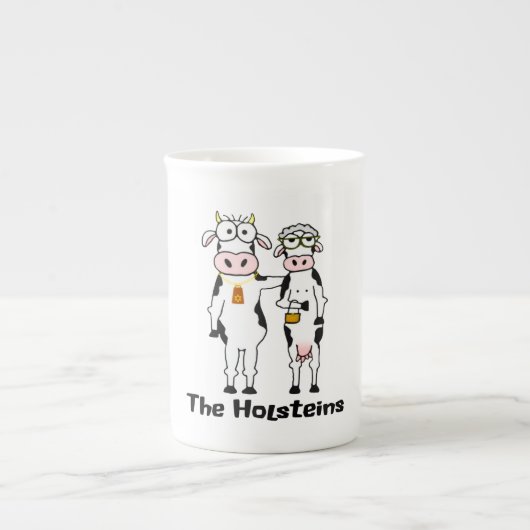 Holsteins Porselein Kop (Voorkant)