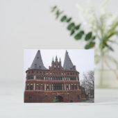 Holsten Gate - Lubeck Duitsland Briefkaart (Staand voorkant)