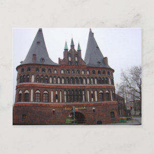 Holsten Gate - Lubeck Duitsland Briefkaart