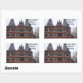 Holsten Gate - Lubeck, Duitsland Rechthoekige Sticker (Vel)