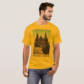 "Holstentor, Lübeck T-shirt (Voorkant volledig)